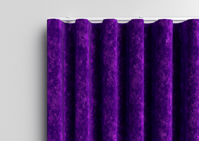 Caen Chenille, Purple - Made to Measure Curtains - Image 13